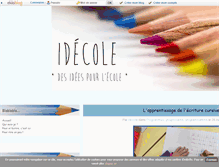 Tablet Screenshot of idecole.com